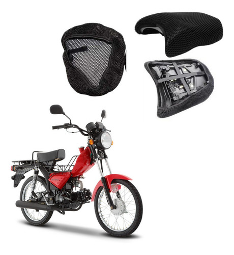 Funda / Malla Cubre Asiento Para Moto Italika St 90