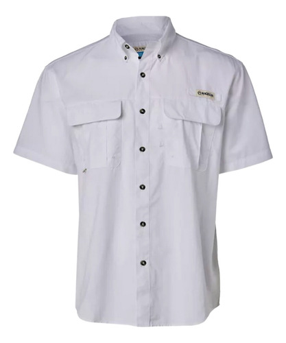 Camisa Magellan Blanca Manga Corta Talla L