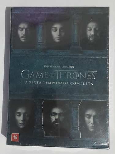 Box Dvd Série Game Of Thrones 6a Temporada: Novo Lacrado