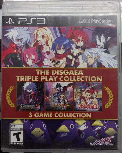 The Disgaea Triple Play Collection Ps3 Play 3 (Usado)