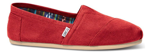 Alpargatas Toms Canvas Classic Rojo