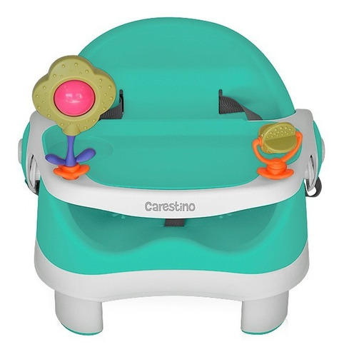 Silla De Comer Booster Verdeagua Bebé Doble Altura Carestino