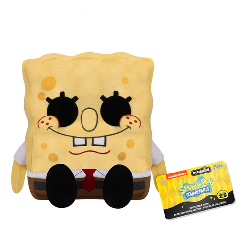 Boneco De Pelúcia Bob Esponja Calça Quadrada Da Funko