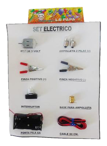 Set De Motor Eléctrico De 8 Piezas.