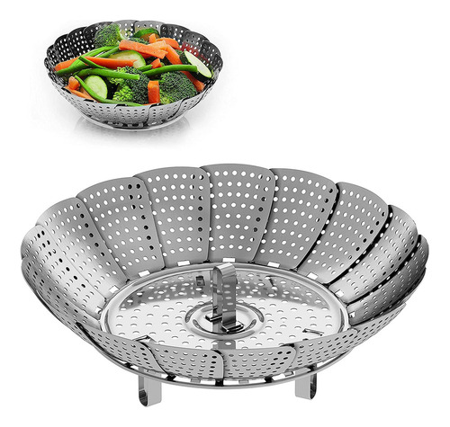 Archy Cesto Vaporera Hervir Verdura Cocina Acero Inoxidable