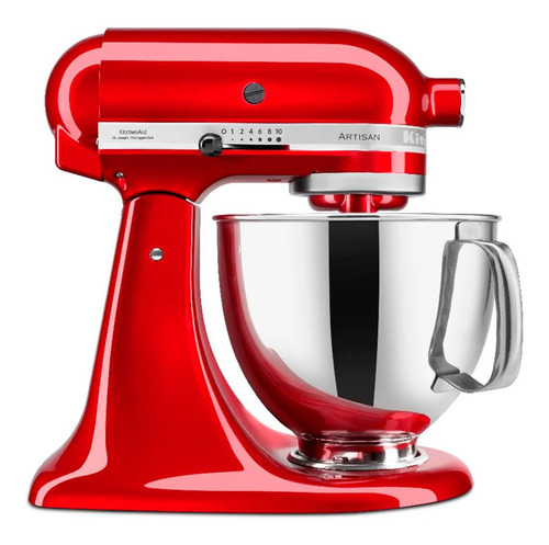 Batidora de pie KitchenAid Artisan KSM175PS red apple 50 Hz x 60 Hz 220 V - 240 V