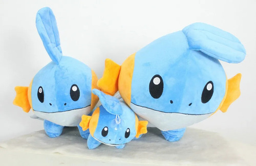 Peluche Genérico Pokémon Mudkip Axolotl