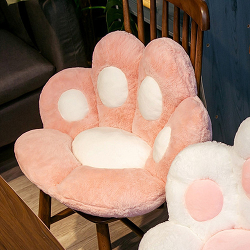 Cojín De Asiento De Dibujos Animados Forma De Pata De Gato