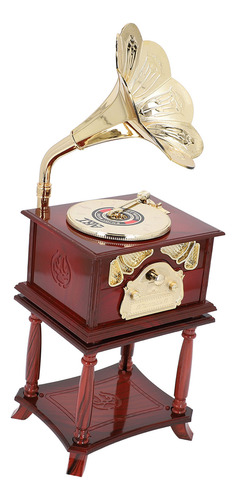 Gramófono Clockwork Music Exquisito Mecánico Retro