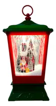 Comprar Farol Navideño Musical Con Luces Y Caída De Nieve