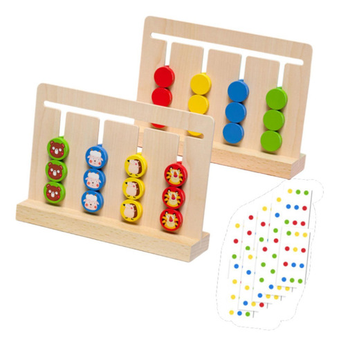 A Juegos Mesa Rompecabezas Toys Slide Para Combinar Colo
