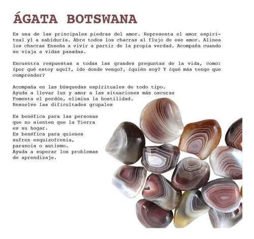 Anillo En Piedra Agata Gris Botswana Facetado Talle 19