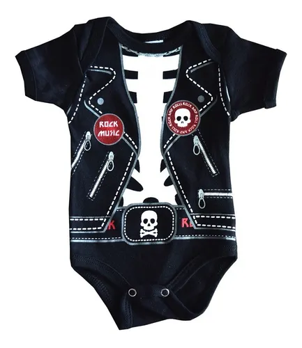 Mamelucos rockeros para bebes sale