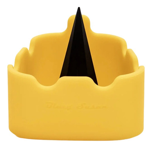 Cenicero Blazy Susan De Silicon Colores Silicona Amarillo Silicon Amarillo