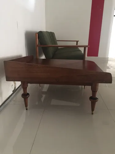 Mesa Años 50 De Madera (Usado)