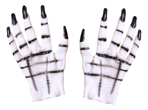 Máscara De Cabeza De Lobo Y Disfraz De Halloween, Guantes Pa