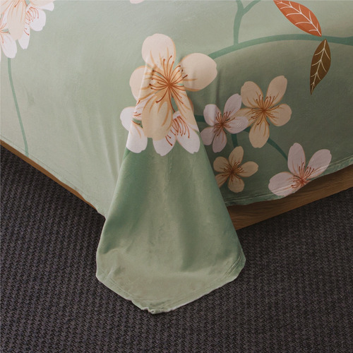 Cobertor Ultrasuave Matrimonial/individual Zury Concord Color Pistache