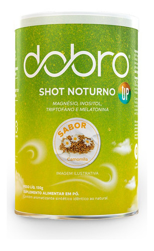 Shot Noturno Com Melatonina Dobro Sabor Camomila 150g