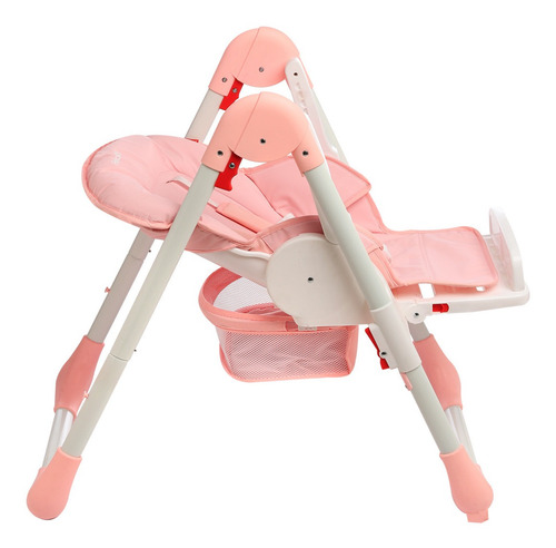 Imagen 7 de 9 de Silla De Comer Bebe Plegable Reclinable Alturas
