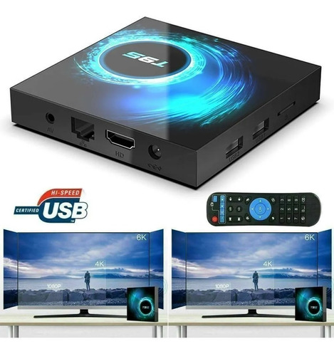 Imagen 2 de 6 de Tv Box T95 H616 Android 10.0 2 + 16g 6k 3d Tv