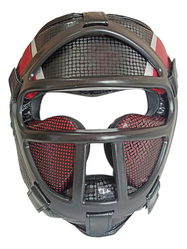 Casco De Boxeo Sparring Mujeres Hombres Grappling Rojo L