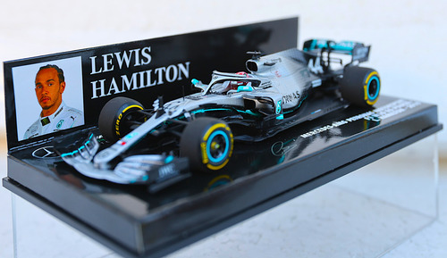 Mercedes W10 Amg-f1-2019-lewis Hamilton-minichamps 1/43-#44