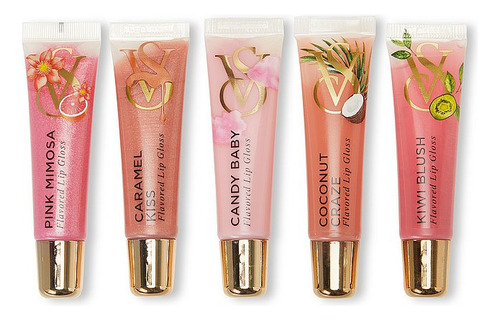 Set Estuche Victorias Secret Flavor Favorites Gloss Labiales Flavor Set