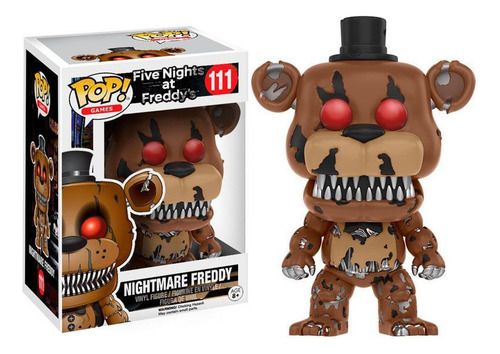 Nightmare Freddy 111 Funko Pop De Five Nights At Freddys