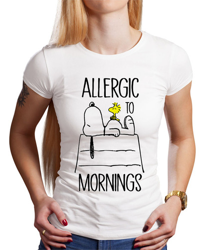 Polo Dama Allergic To Morning (d1701 Boleto.store)