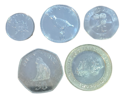 Oferta Gibraltar Europa Juego 5 Monedas Nuevas 2006-16 Serie