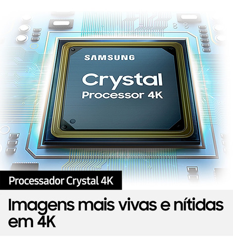 Samsung Smart Tv 43'' Uhd 4k 43cu7700 2023