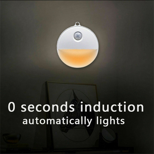 Sensor De Movimiento+led Sensor De Luz Nocturna Focos De Esc