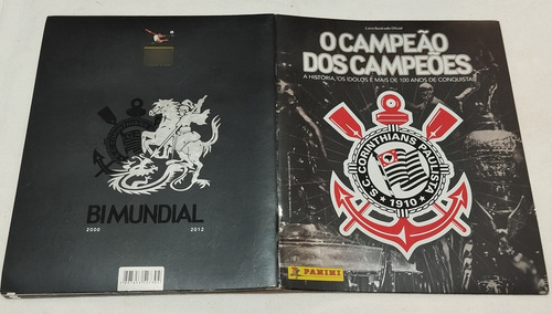 Álbum De Figurinhas Corinthians Campeão Dos Camp - Completo (Usado)