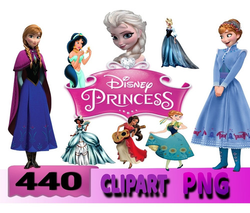 Princesas De Disney 440 Imagenes Clipart, Imágenes Png