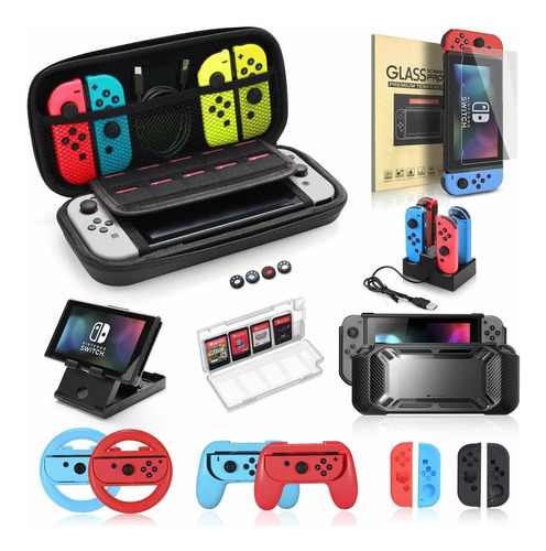 Kit De Accesorios Para Nintendo Switch 13 Piezas Mascarry