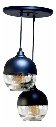 Lámpara Colgante Modelo Goccia 2 Luces