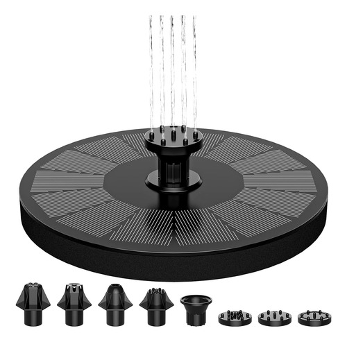 Fuente Solar, Bomba Flotante De Fuente De Agua Alimentada Po