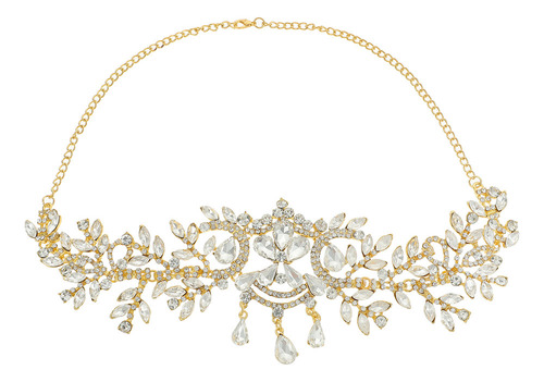 Corrente De Cabeça De Strass, Acessórios De Cabelo De Noiva,