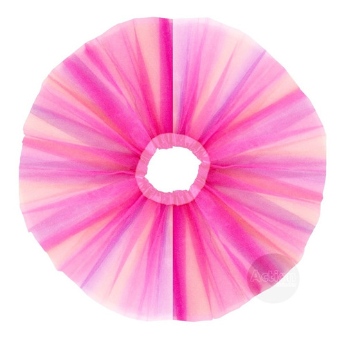 Saia Tule Arco Iris Infantil