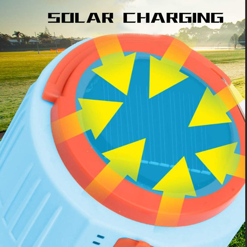 Linterna Led Solar Impermeable Para Campamento Y Emergencias