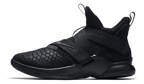 Zapatillas Nike Lebron Soldier 12 Triple Black Ao4054-003   