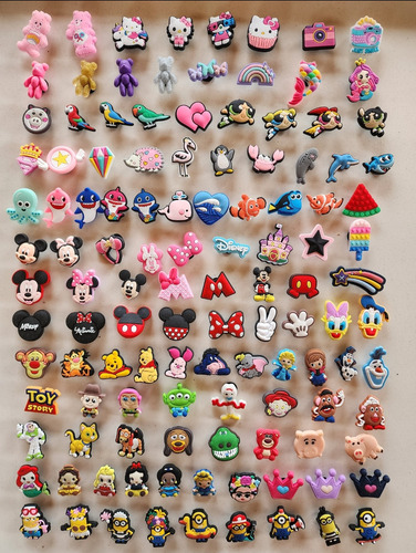 Pins Pines Adornos Para Zuecos Gomones Croks Combo X 6 Elegi