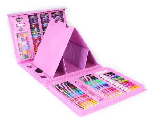 Crianças Escola Mala Desenho Desenho Colorir, Caixa.