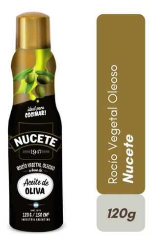 Aceite De Oliva En Spray Marca Nucete Im - L a $242