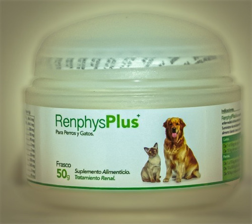 Suplemento Renal Renphys Plus Perros Y Gatos, 50gr