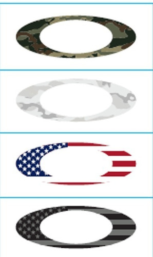 Oakley Sticker Pack Small Usa Flag/camo