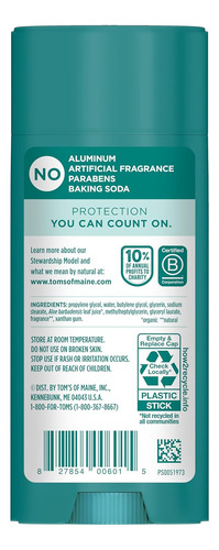 Toms Of Maine Deodorant Wild Lavender 92g