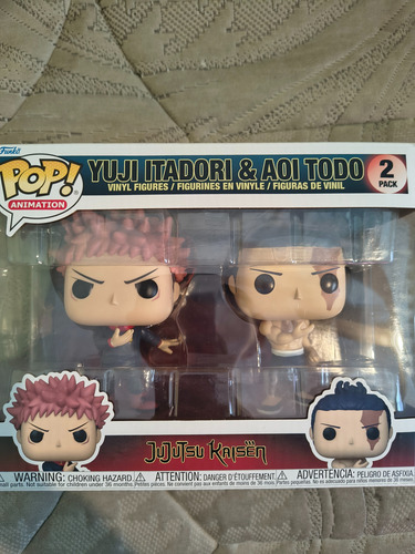 Funko Pop Jujutsu Kaisen 2pk Itadori & Todo (Usado)
