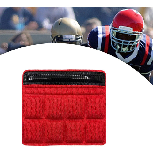 Protección De Mentón Para Deportes Al Aire Libre Rojo