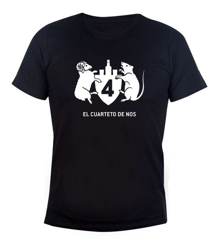 Remera Niños Algodón El Cuarteto De Nos Rock